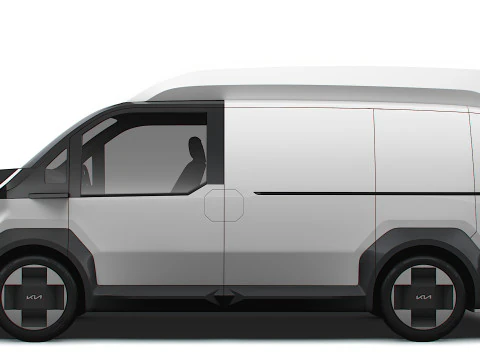 Kia PV5 High Roof Van 2025 3D Model