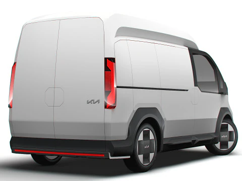 Kia PV5 High Roof Van 2025 3D Model