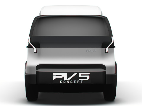 Kia PV5 High Roof Van 2025 3D Model