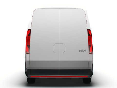 Kia PV5 High Roof Van 2025 3D Model