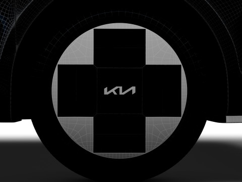 Kia PV5 High Roof Van 2025 3D Model