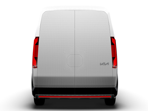 Kia PV5 High Roof Van 2025 3D Model