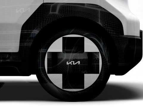 Kia PV5 High Roof Van 2025 3D Model