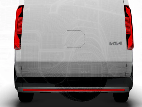 Kia PV5 High Roof Van 2025 3D Model