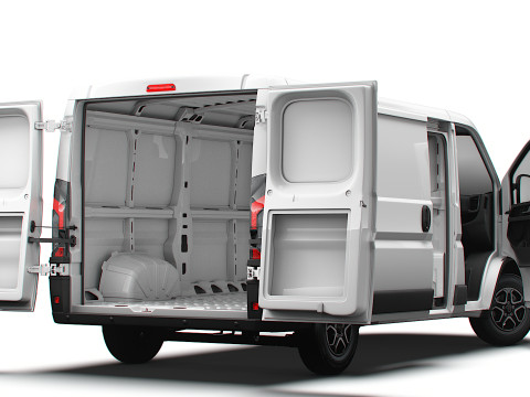 Citroen e Jumper Van L2H1 HQ Interior 2025 3Dモデル