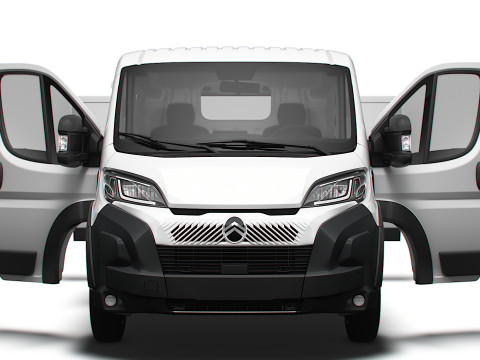 Citroen e Jumper Van L2H1 HQ Interior 2025 3Dモデル