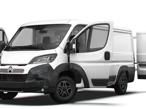 Citroen e Jumper Van L2H1 HQ Interior 2025 3Dモデル
