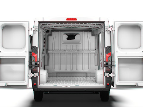 Citroen e Jumper Van L2H1 HQ Interior 2025 3Dモデル