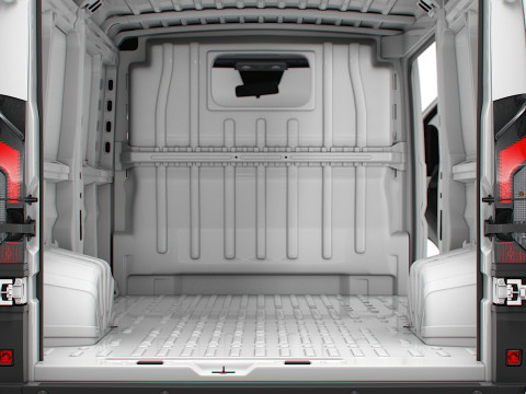 Citroen e Jumper Van L2H1 HQ Interior 2025 3Dモデル