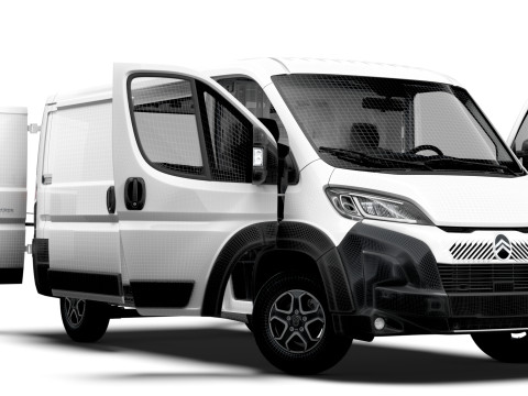 Citroen e Jumper Van L2H1 HQ Interior 2025 3Dモデル
