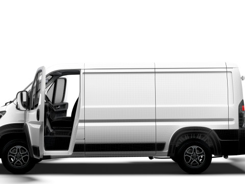 Citroen e Jumper Van L2H1 HQ Interior 2025 3Dモデル