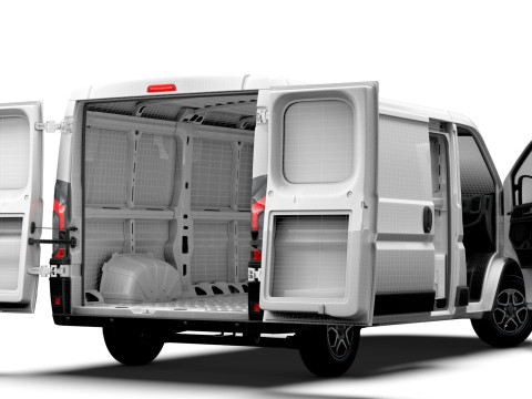 Citroen e Jumper Van L2H1 HQ Interior 2025 3Dモデル