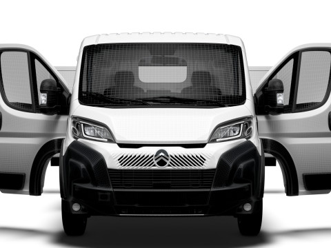 Citroen e Jumper Van L2H1 HQ Interior 2025 3Dモデル