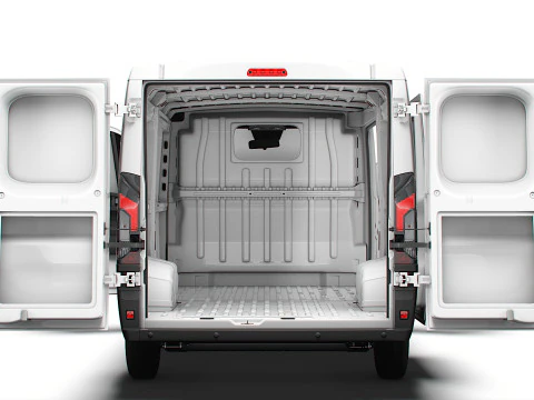 Fiat e Ducato Van L2H1 HQ Interior 2025 3D Model
