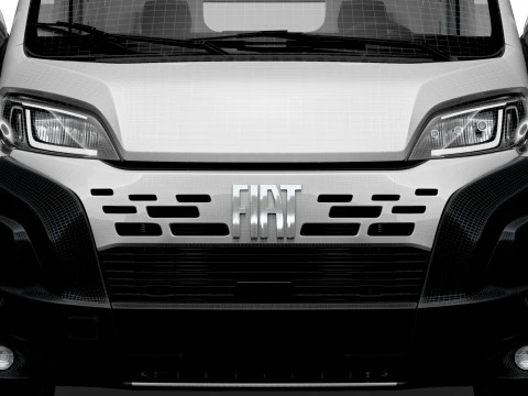 Fiat e Ducato Van L2H1 HQ Interior 2025 3D Model