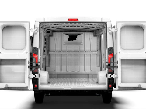 Fiat e Ducato Van L2H1 HQ Interior 2025 3D Model