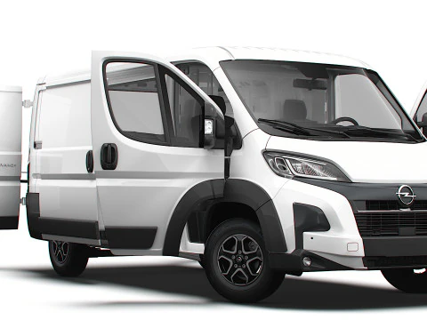 Interni Opel Movano e Van L2H1 HQ 2025 Modello 3D
