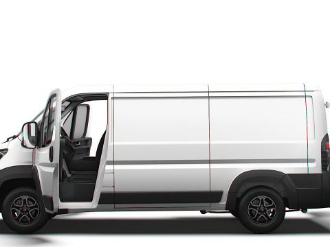 Opel Movano e Van L2H1 HQ Interior 2025 3D Model