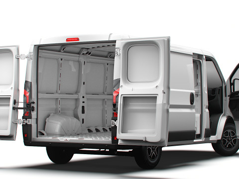 Opel Movano e Van L2H1 HQ Interior 2025 3D Model