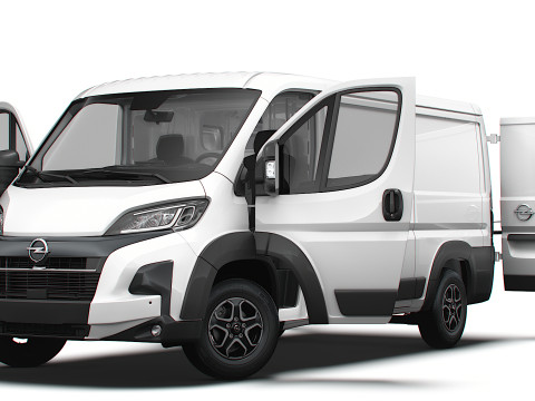 Opel Movano e Van L2H1 HQ Interior 2025 3D Model