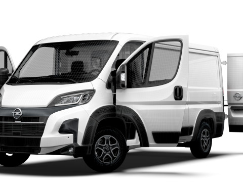 Opel Movano e Van L2H1 HQ Interior 2025 3D Model