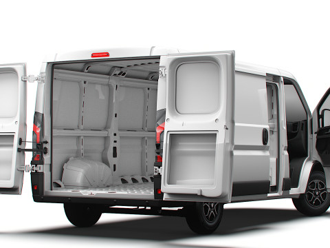 Peugeot e Boxer Van L2H1 HQ Interior 2025 Modèle 3D