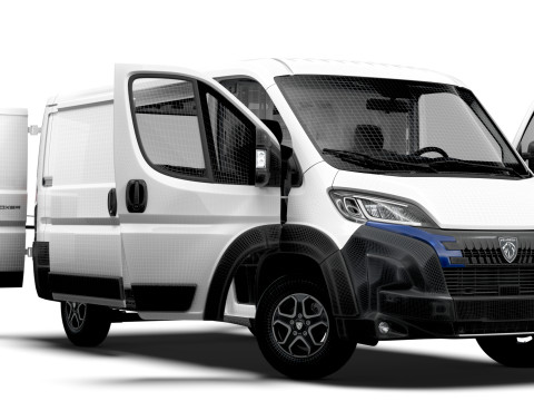 Peugeot e Boxer Van L2H1 HQ Interior 2025 Modèle 3D