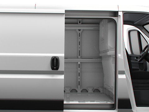 RAM Promaster e Van L2H1 HQ Interior 2025 Model 3D