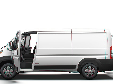 RAM Promaster e Van L2H1 HQ Interior 2025 Model 3D