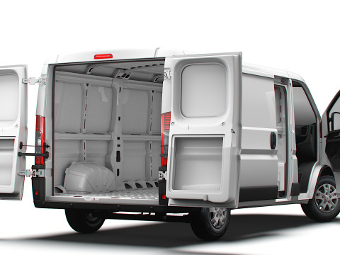 RAM Promaster e Van L2H1 HQ Interior 2025 Model 3D