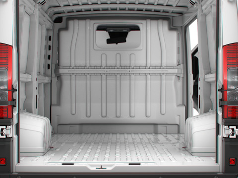 RAM Promaster e Van L2H1 HQ Interior 2025 Model 3D