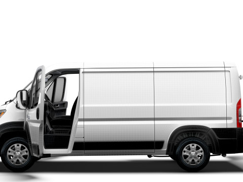 RAM Promaster e Van L2H1 HQ Interior 2025 Model 3D