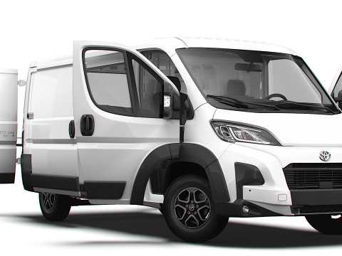 Toyota ProAce E Max Van L2H1 HQ Interior 2025 3D मॉडल