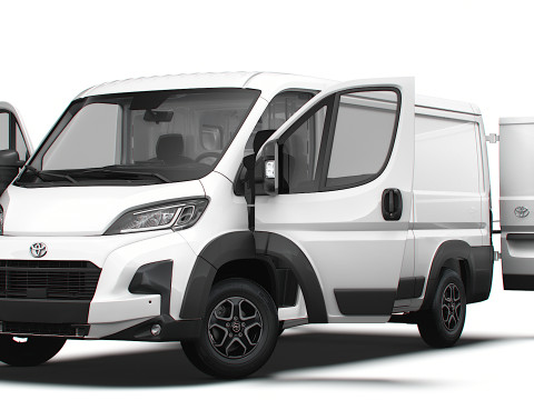 Toyota ProAce E Max Van L2H1 HQ Interior 2025 Modello 3D