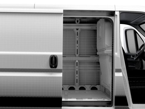 Toyota ProAce E Max Van L2H1 HQ Interior 2025 Modello 3D