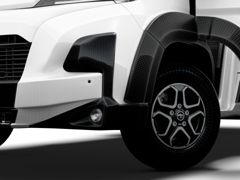 Toyota ProAce E Max Van L2H1 HQ Interior 2025 Modello 3D