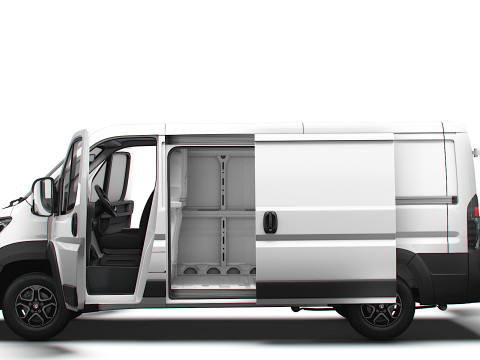 Vauxhall Movano e Van L2H1 HQ Interior 2025 Modèle 3D