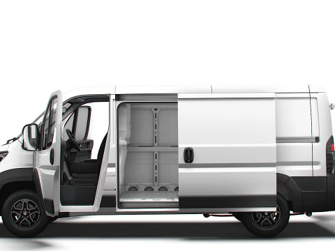 Vauxhall Movano e Van L2H1 HQ Interior 2025 3D Model