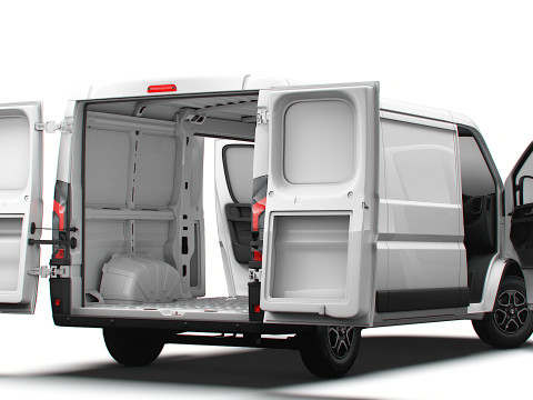 Vauxhall Movano e Van L2H1 HQ Interior 2025 Modèle 3D