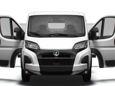 Vauxhall Movano e Van L2H1 HQ Interior 2025 3D Model