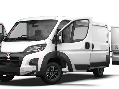 Vauxhall Movano e Van L2H1 HQ Interior 2025 Modèle 3D