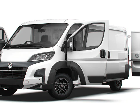 Vauxhall Movano e Van L2H1 HQ Interior 2025 3D Model
