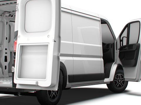 Vauxhall Movano e Van L2H1 HQ Interior 2025 Modèle 3D