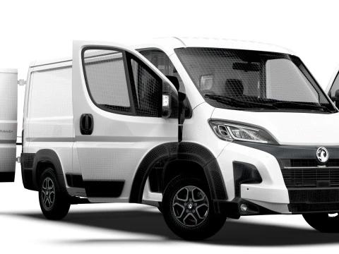 Vauxhall Movano e Van L2H1 HQ Interior 2025 3D Model