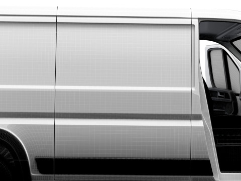 Vauxhall Movano e Van L2H1 HQ Interior 2025 Modèle 3D