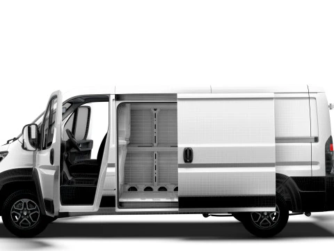 Vauxhall Movano e Van L2H1 HQ Interior 2025 3D Model