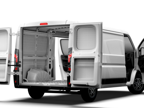 Vauxhall Movano e Van L2H1 HQ Interior 2025 Modèle 3D