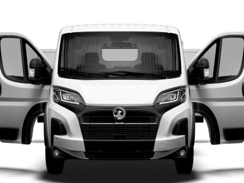 Vauxhall Movano e Van L2H1 HQ Interior 2025 3D Model