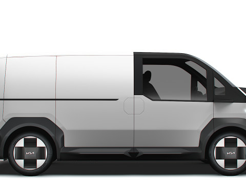 Kia PV5 Van 2025 3D Model