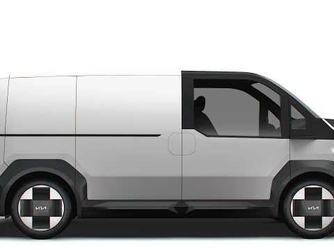 Kia PV5 Van 2025 3D Model
